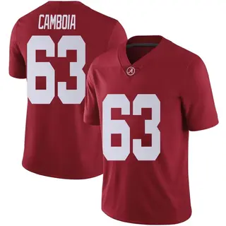 Limited Youth Diego Camboia Alabama Crimson Tide Nike Crimson Football College Jersey -