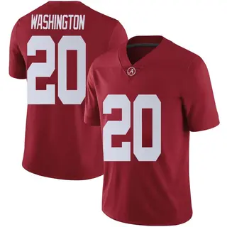 Limited Youth Dre Washington Alabama Crimson Tide Nike Crimson Football College Jersey -