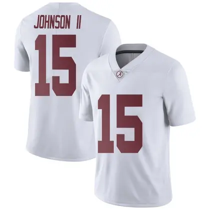 Limited Youth Duke Johnson II Alabama Crimson Tide Football College Jersey - White
