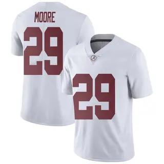 Limited Youth Fredrick Moore Alabama Crimson Tide Nike Football College Jersey - White