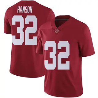 Limited Youth Griffin Hanson Alabama Crimson Tide Nike Crimson Football College Jersey -