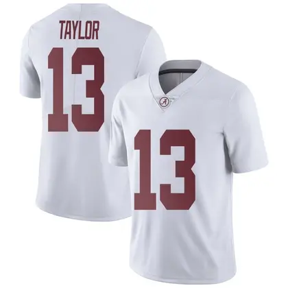 Limited Youth Ivan Taylor Alabama Crimson Tide Football College Jersey - White