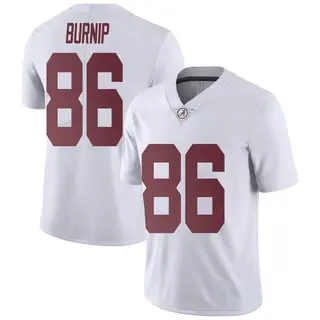 Limited Youth James Burnip Alabama Crimson Tide Nike Football College Jersey - White