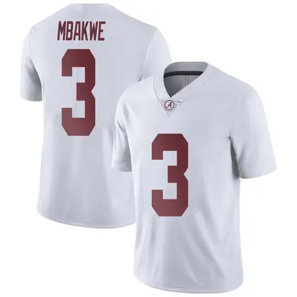 Limited Youth Jaylen Mbakwe Alabama Crimson Tide Football College Jersey - White