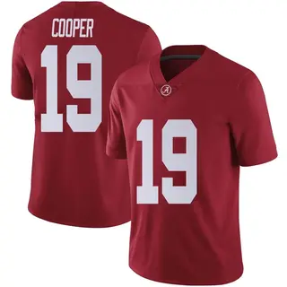 Limited Youth John Cooper Alabama Crimson Tide Nike Crimson Football College Jersey -