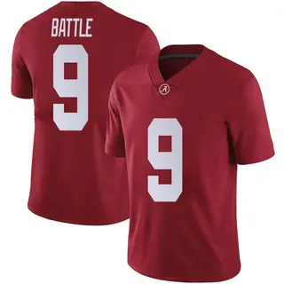 Limited Youth Jordan Battle Alabama Crimson Tide Nike Crimson Football College Jersey -