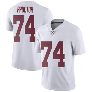 Limited Youth Kadyn Proctor Alabama Crimson Tide Nike Football College Jersey - White