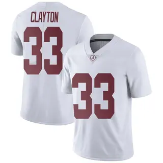 Limited Youth Kyle Clayton Alabama Crimson Tide Nike Football College Jersey - White