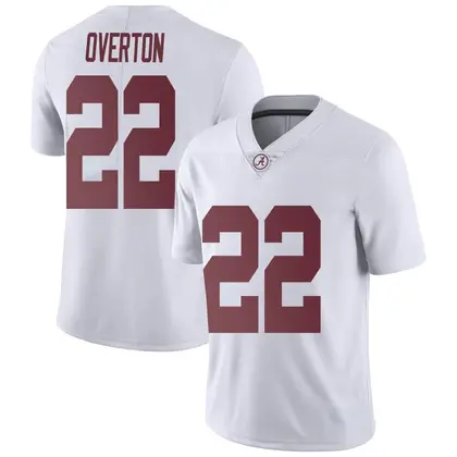 Limited Youth LT Overton Alabama Crimson Tide Football College Jersey - White