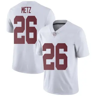 Limited Youth Luke Metz Alabama Crimson Tide Nike Football College Jersey - White