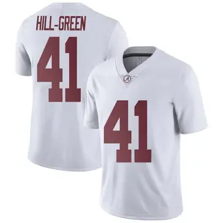 Limited Youth Nikhai Hill-Green Alabama Crimson Tide Nike Football College Jersey - White