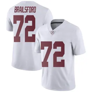 Limited Youth Parker Brailsford Alabama Crimson Tide Nike Football College Jersey - White