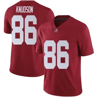 Limited Youth Peter Knudson Alabama Crimson Tide Nike Crimson Football College Jersey -