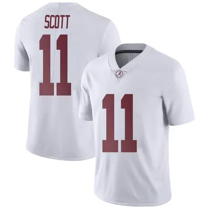 Limited Youth Rico Scott Alabama Crimson Tide Football College Jersey - White