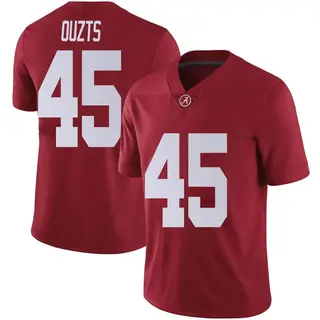 Limited Youth Robbie Ouzts Alabama Crimson Tide Nike Crimson Football College Jersey -