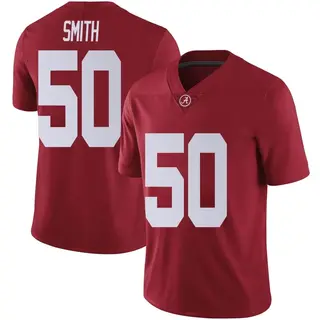 Limited Youth Tim Smith Alabama Crimson Tide Nike Crimson Football College Jersey -