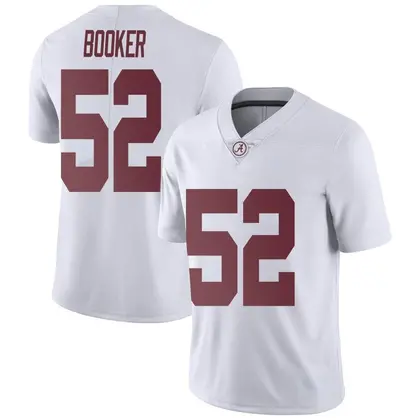 Limited Youth Tyler Booker Alabama Crimson Tide Football College Jersey - White