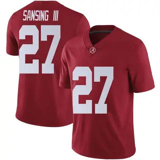 Limited Youth Walter Sansing III Alabama Crimson Tide Nike Crimson Football College Jersey -