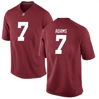 Replica Men's Cole Adams Alabama Crimson Tide Nike Crimson Football College Jersey -