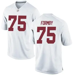 Replica Men's Wilkin Formby Alabama Crimson Tide Nike Football College Jersey - White