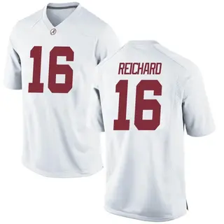 Replica Men's Will Reichard Alabama Crimson Tide Nike Football College Jersey - White