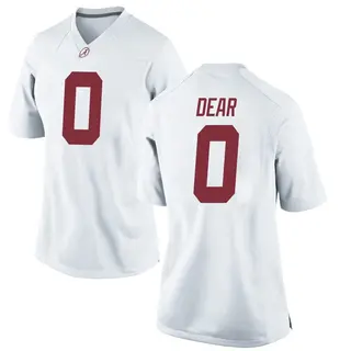 Replica Women's AK Dear Alabama Crimson Tide Nike Football College Jersey - White