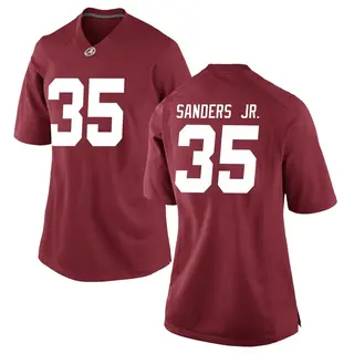 Replica Women's Abduall Sanders Jr. Alabama Crimson Tide Nike Crimson Football College Jersey -