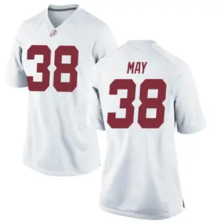 Replica Women's Alijah May Alabama Crimson Tide Nike Football College Jersey - White