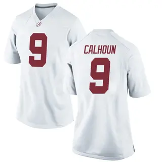 Replica Women's Cam Calhoun Alabama Crimson Tide Nike Football College Jersey - White