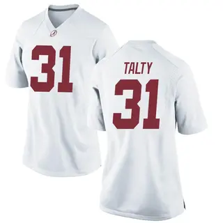 Replica Women's Conor Talty Alabama Crimson Tide Nike Football College Jersey - White