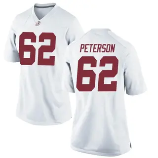 Replica Women's Davis Peterson Alabama Crimson Tide Nike Football College Jersey - White