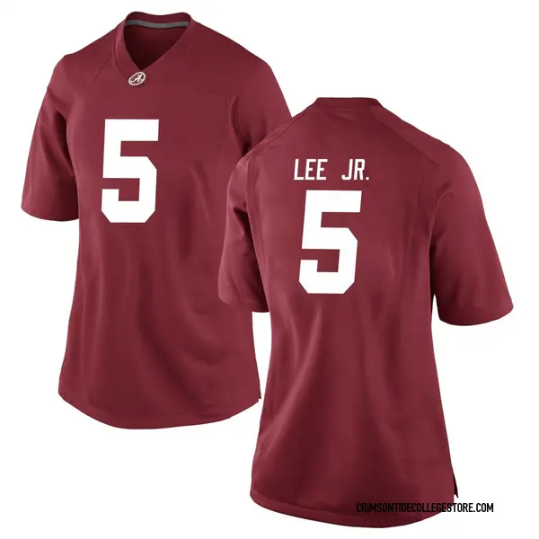 Replica Women's Dijon Lee Jr. Alabama Crimson Tide Nike Crimson Football College Jersey -