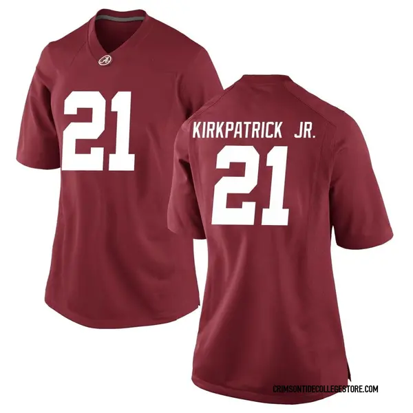 Replica Women's Dre Kirkpatrick Jr. Alabama Crimson Tide Nike Crimson Football College Jersey -