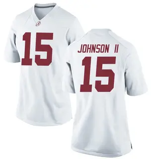 Replica Women's Duke Johnson II Alabama Crimson Tide Nike Football College Jersey - White