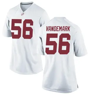 Replica Women's Geno VanDeMark Alabama Crimson Tide Nike Football College Jersey - White