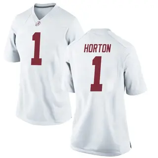 Replica Women's Isaiah Horton Alabama Crimson Tide Nike Football College Jersey - White