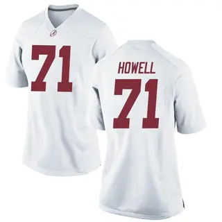 Replica Women's Jackson Howell Alabama Crimson Tide Nike Football College Jersey - White