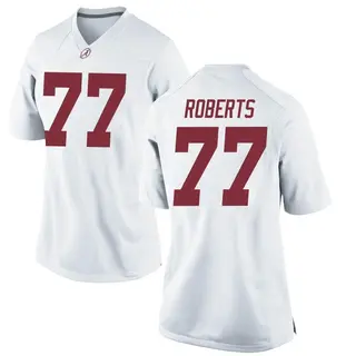 Replica Women's Jaeden Roberts Alabama Crimson Tide Nike Football College Jersey - White