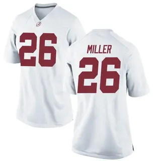 Replica Women's Jam Miller Alabama Crimson Tide Nike Football College Jersey - White