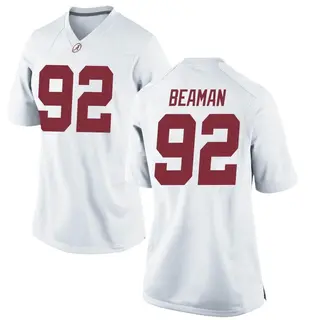 Replica Women's Jeremiah Beaman Alabama Crimson Tide Nike Football College Jersey - White