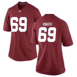 Replica Women's Joseph Ionata Alabama Crimson Tide Nike Crimson Football College Jersey -