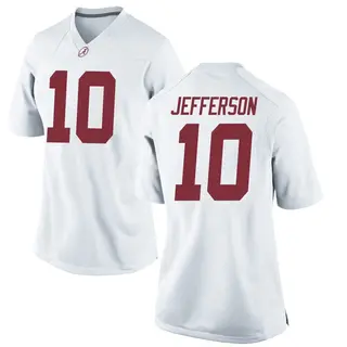 Replica Women's Justin Jefferson Alabama Crimson Tide Nike Football College Jersey - White