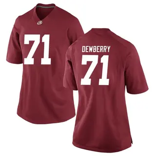Replica Women's Kam Dewberry Alabama Crimson Tide Nike Crimson Football College Jersey -