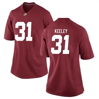 Replica Women's Keon Keeley Alabama Crimson Tide Nike Crimson Football College Jersey -
