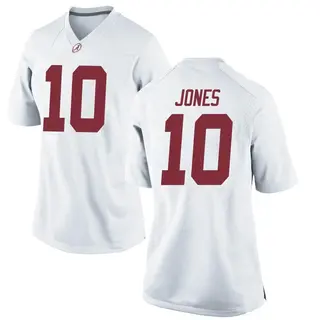 Replica Women's Mac Jones Alabama Crimson Tide Nike Football College Jersey - White