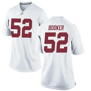 Replica Women's Tyler Booker Alabama Crimson Tide Nike Football College Jersey - White