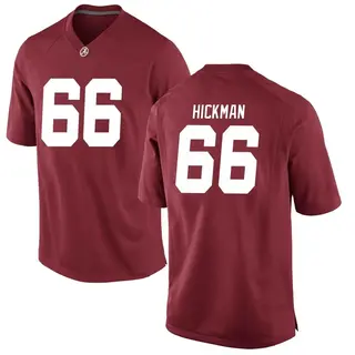 Replica Youth Baker Hickman Alabama Crimson Tide Nike Crimson Football College Jersey -