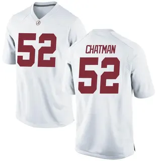 Replica Youth Braylon Chatman Alabama Crimson Tide Nike Football College Jersey - White