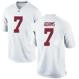 Replica Youth Cole Adams Alabama Crimson Tide Nike Football College Jersey - White