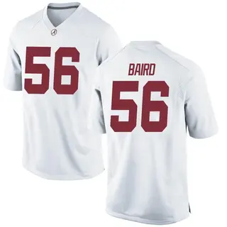 Replica Youth JD Baird Alabama Crimson Tide Nike Football College Jersey - White